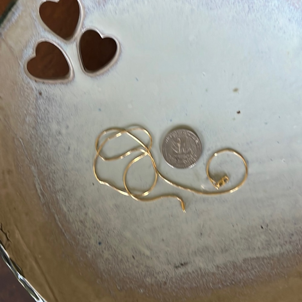 14kt. yellow gold necklace